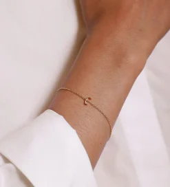 Design Letters Smykker|Armbånd - C - 18K Guldbelagt