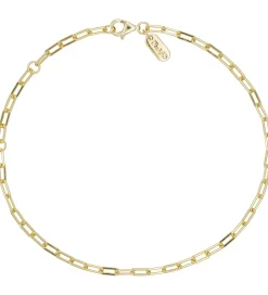 Design Letters Smykker>Armbånd - Chunky Square - Small - 18K Guldbelagt