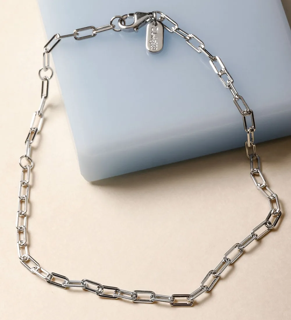 Design Letters Smykker>Armbånd - Chunky Square - Small - Sølv