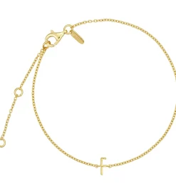 Design Letters Smykker>Armbånd - F - 18K Guldbelagt