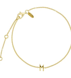 Design Letters Smykker>Armbånd - M - 18K Guldbelagt