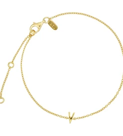 Design Letters Smykker>Armbånd - V - 18K Guldbelagt