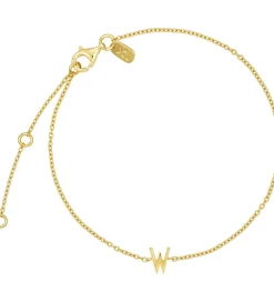 Design Letters Smykker>Armbånd - W - 18K Guldbelagt