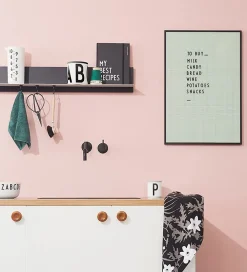 Design Letters Bogstaver|Bogstaver - Sort