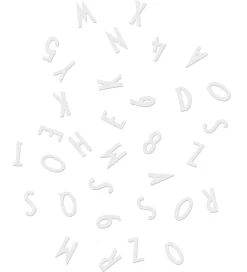 Design Letters Bogstaver>Bogstaver - Hvid