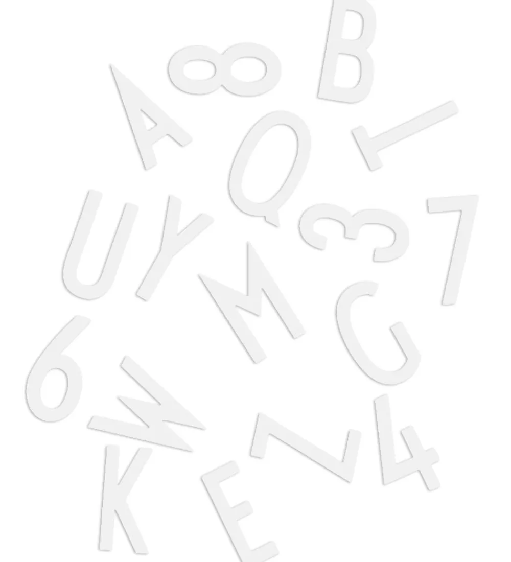 Design Letters Bogstaver|Bogstaver - XL - Hvid
