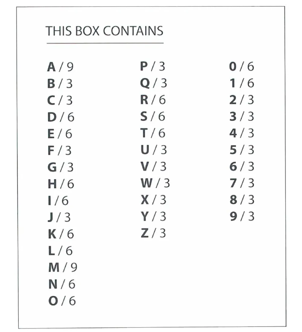 Design Letters Bogstaver|Bogstaver - XL - Hvid