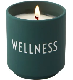 Design Letters Duftlys|Duftlys - Muguets & Grass - Grøn m. Wellness