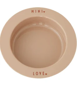 Design Letters Tallerkener|Dyb Tallerken - Mini Favourite - Beige