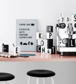 Design Letters Bogstaver>Ikoner - Fest - Sort