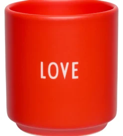 Design Letters Spisetid|Kop Og Tudekop|Kop - Favourite - Love - Cherry Tomato