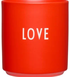 Design Letters Spisetid|Kop Og Tudekop|Kop - Mini - Love - Cherry Tomato