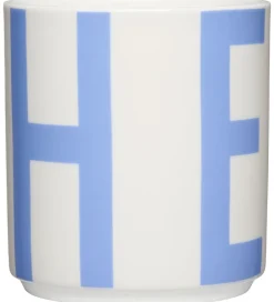 Design Letters Spisetid|Kop Og Tudekop|Kop - XL Vintage ABC - Hero - Sky Blue