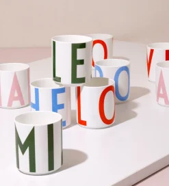 Design Letters Spisetid|Kop Og Tudekop|Kop - XL Vintage ABC - Hero - Sky Blue