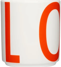 Design Letters Spisetid|Kop Og Tudekop>Kop - XL Vintage ABC - Love - Cherry Tomato