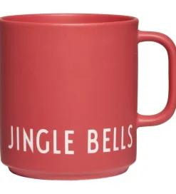 Design Letters Kop Og Tudekop|Krus - Favourite - Jingle Bells - Faded Rose