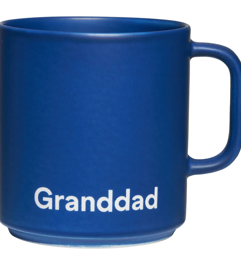 Design Letters Kop Og Tudekop>Krus - Favourite - Granddad - Midnight Blue