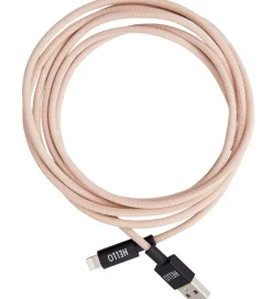 Design Letters Adaptere Og Opladere|Opladerkabel - iPhone - USB-A/Lightning - Rosa