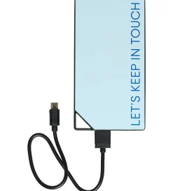 Design Letters Powerbanks>Powerbank - 8000mAh - Lyseblå