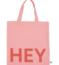 Design Letters Shoppers|Shopper - Hey - Soft Red