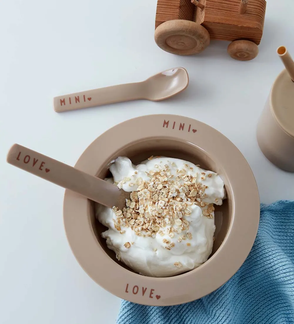 Design Letters Babyskeer>Skeer - 4-pak - Mini Favourite - Blå/Beige