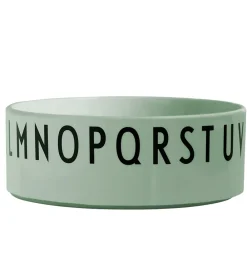 Design Letters Skåle>Skål - Grøn m. Alfabet