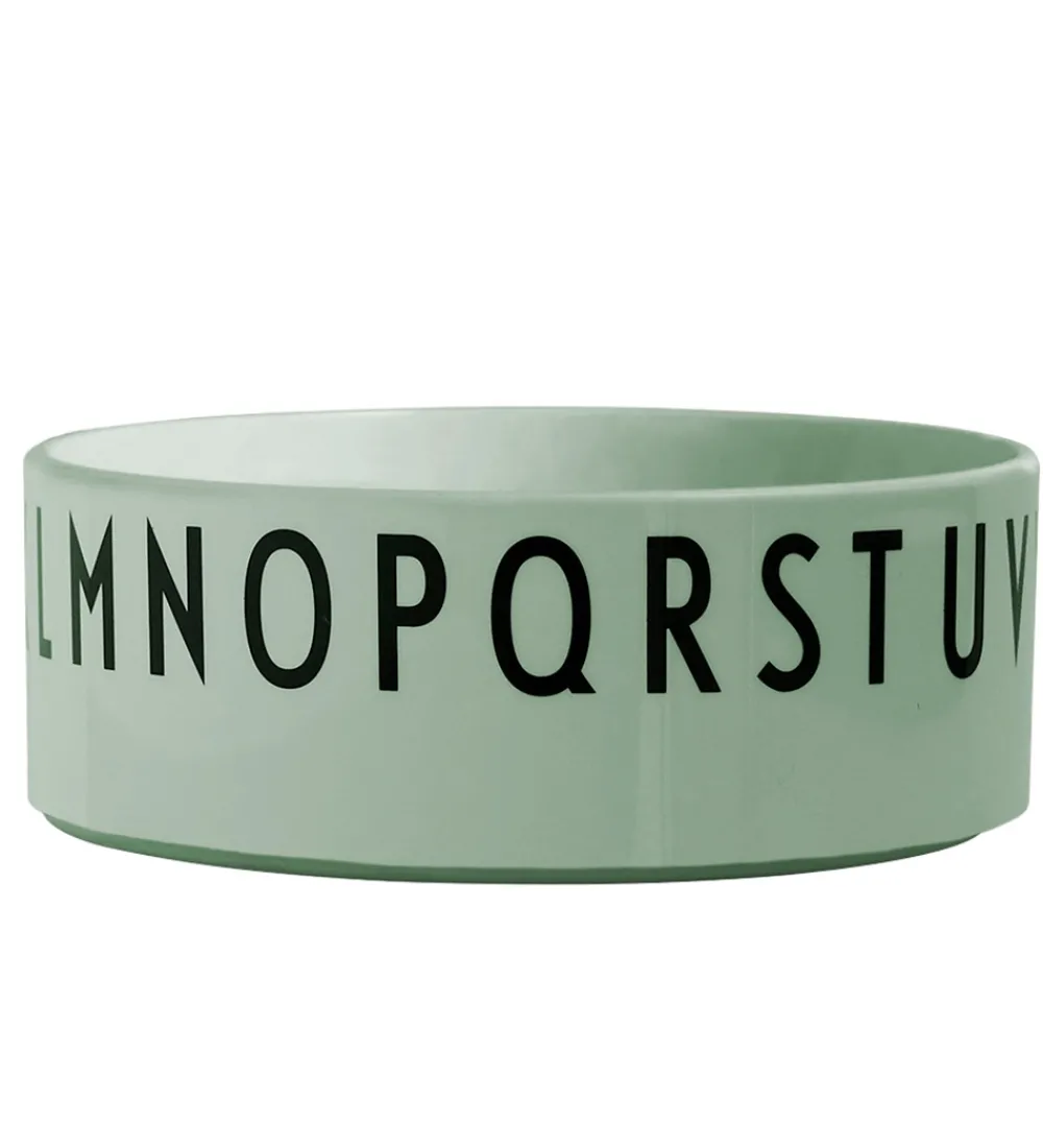 Design Letters Skåle>Skål - Grøn m. Alfabet