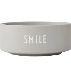 Design Letters Skåle|Skål - Smile - Grå