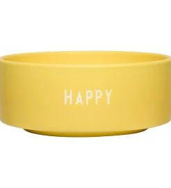 Design Letters Skåle|Skål - Snack - Happy - Gul
