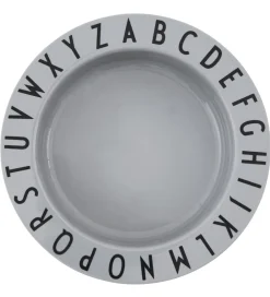 Design Letters Skåle>Skål - Tritan - 15,5 cm - Eat & Learn - Grå