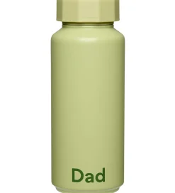 Design Letters Termoflasker|Spisetid>Termoflaske - 500 ml - Dad - Nile Green