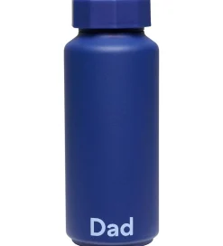 Design Letters Termoflasker|Termoflaske - Dad - 500 ml - Midnight Blue