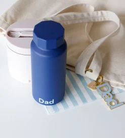 Design Letters Termoflasker|Termoflaske - Dad - 500 ml - Midnight Blue