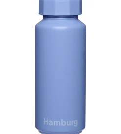 Design Letters Termoflasker|Spisetid>Termoflaske - 500 ml - Hamburg - Sky Blue