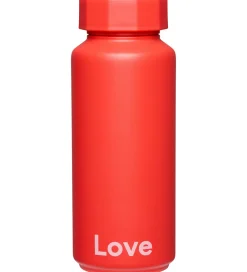 Design Letters Termoflasker|Spisetid|Termoflaske - 500 ml - Love - Cherry Tomato