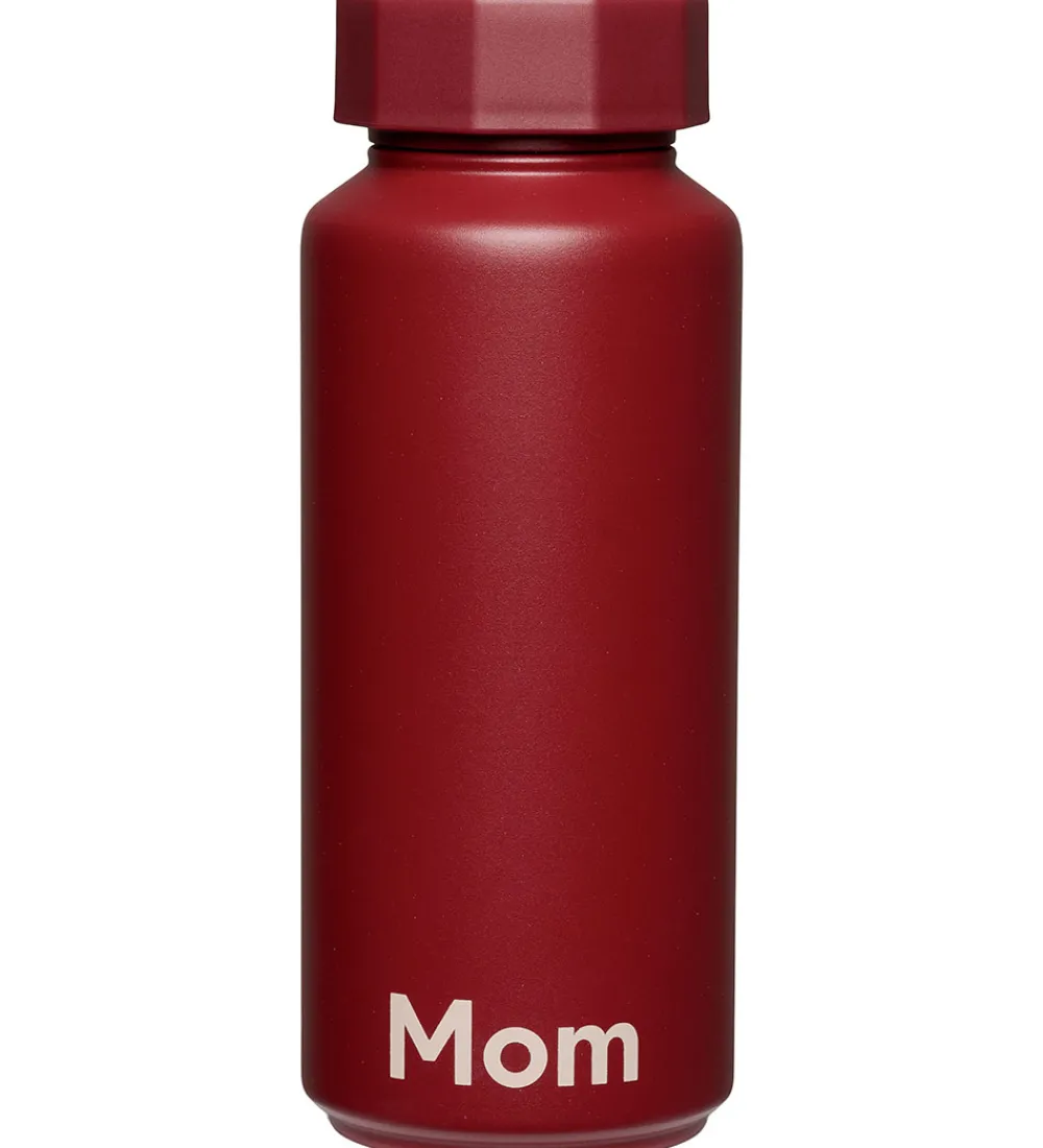 Design Letters Termoflasker|Spisetid|Termoflaske - 500 ml - Mom - Syrrah Burgundy