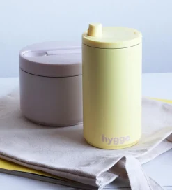 Design Letters Termoflasker|Termokrus - Travel - Hygge - 350ml - Gul