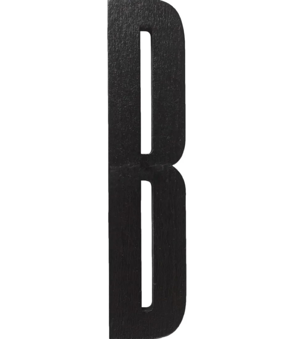 Design Letters Bogstaver>Træbogstaver - B - Sort