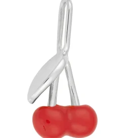 Design Letters Smykker|Vedhæng - Darling Enamel - Kirsebær - Sølv