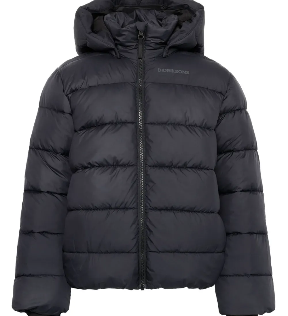 Børn Didriksons Overgangsjakker|Dunjakker Og Dynejakker|Dynejakke - Scoria - Sort