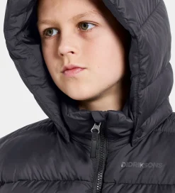 Børn Didriksons Overgangsjakker|Dunjakker Og Dynejakker|Dynejakke - Scoria - Sort