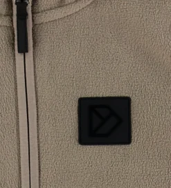 Børn Didriksons Fleece></noscript>Fleecejakke - Malakit - Ash Brown