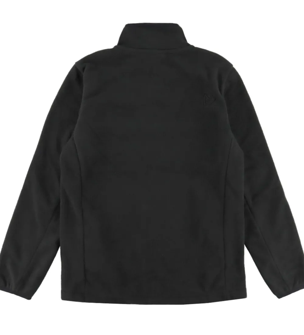 Børn Didriksons Fleece>Fleecejakke - Malakit - Sort
