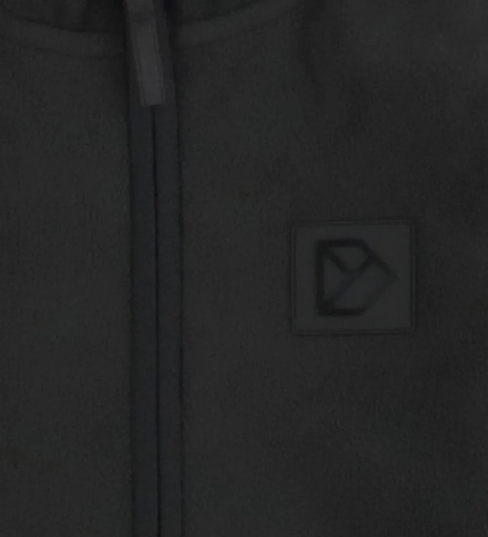 Børn Didriksons Fleece>Fleecejakke - Malakit - Sort