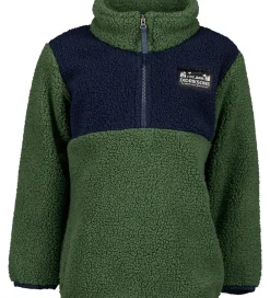 Børn Didriksons Fleece>Fleecetrøje - Gosig - Light Moss