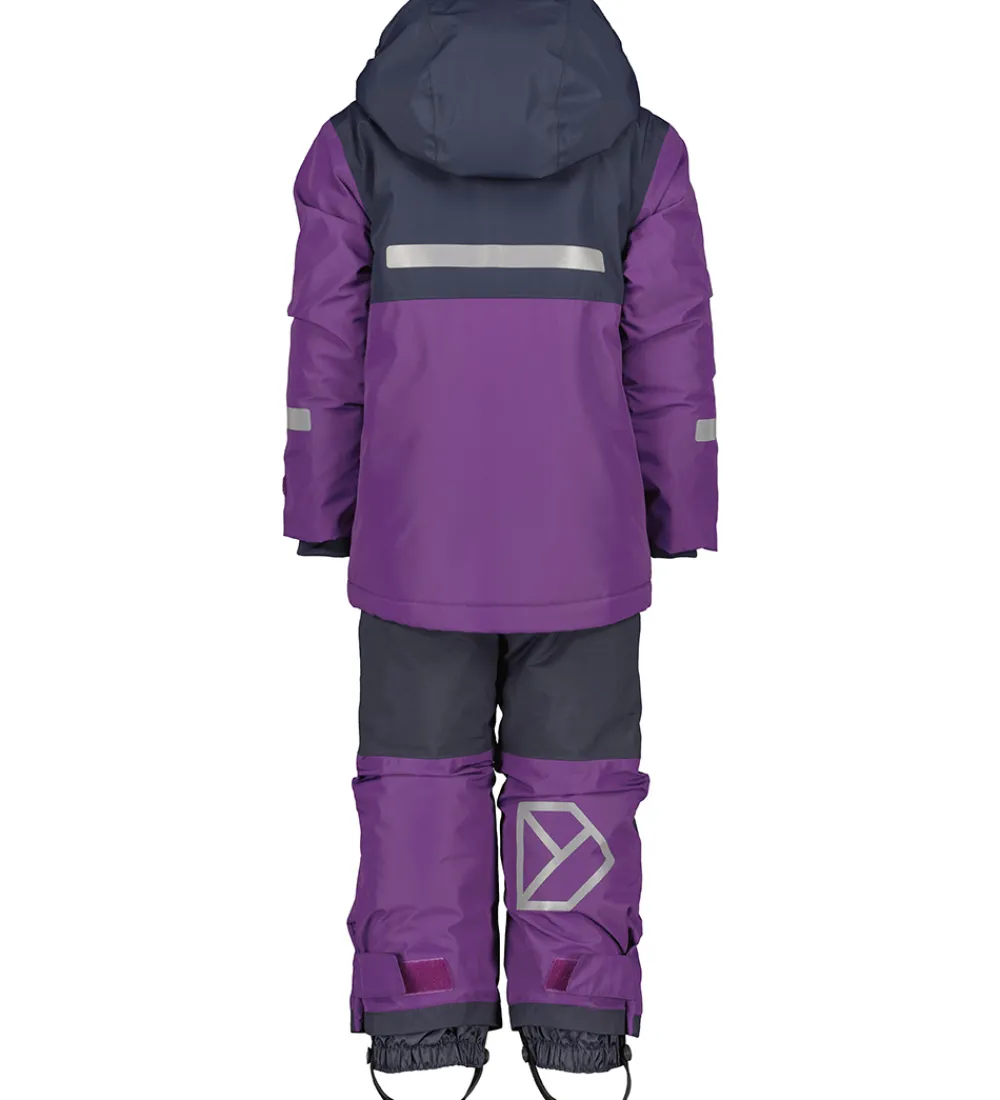 Børn Didriksons Skibukser|Skibukser|Skisæt - Skare - Royal Purple