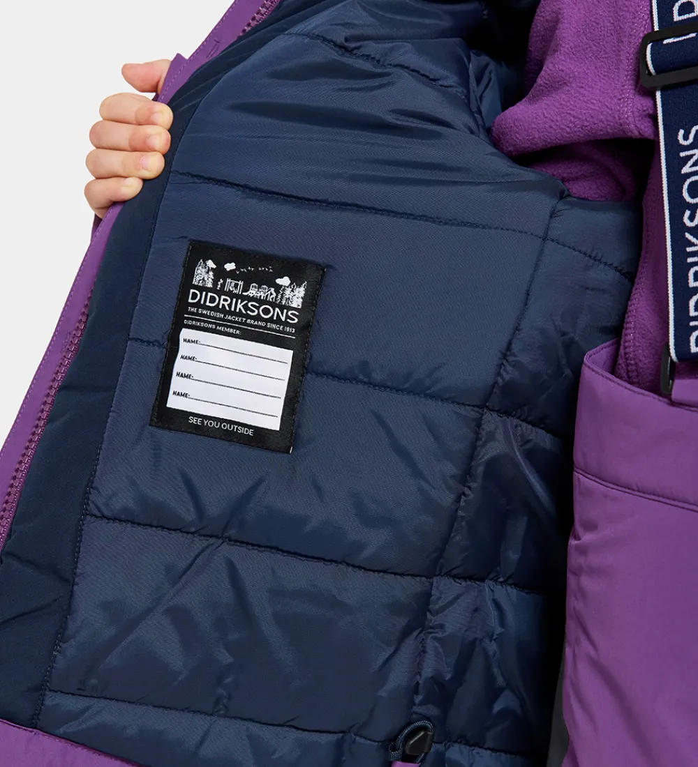 Børn Didriksons Skibukser|Skibukser|Skisæt - Skare - Royal Purple