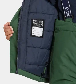 Børn Didriksons Skibukser|Skibukser|Skisæt - Skare - Pine Green