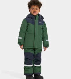 Børn Didriksons Skibukser|Skibukser|Skisæt - Skare - Pine Green