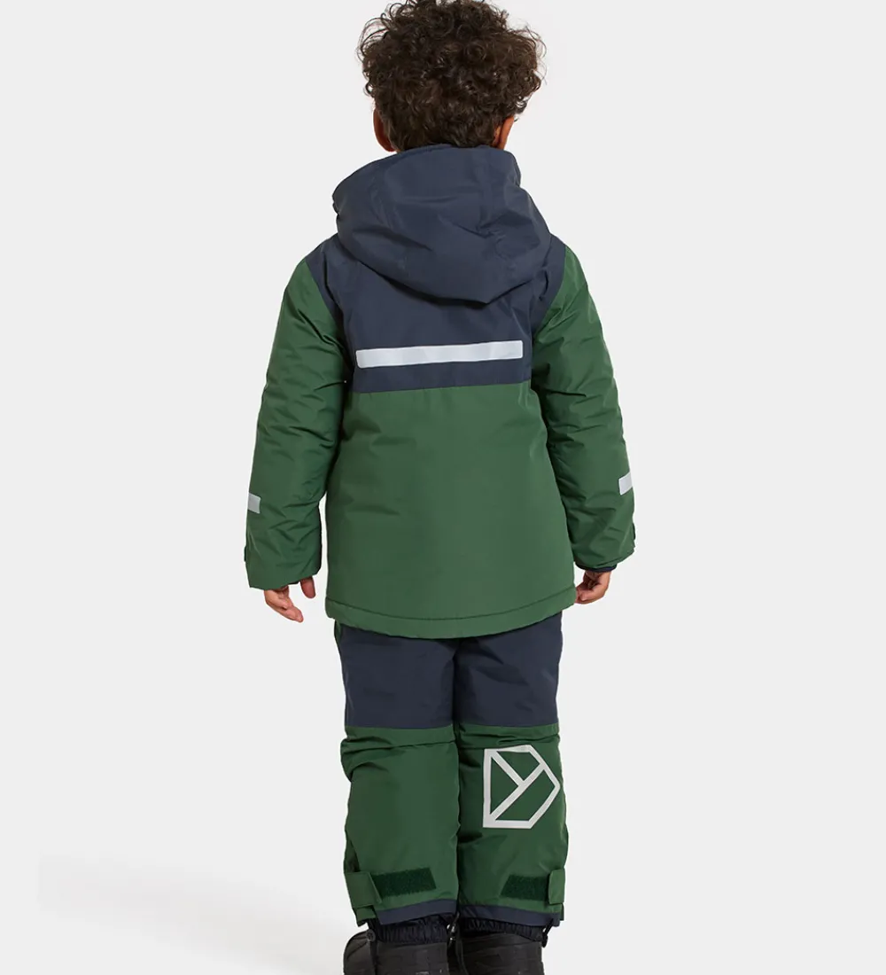 Børn Didriksons Skibukser|Skibukser|Skisæt - Skare - Pine Green